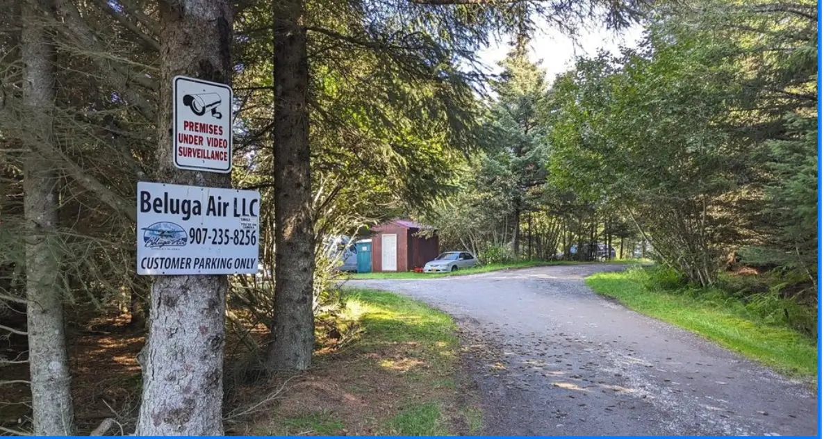 Road leading to Beluga Air LLC